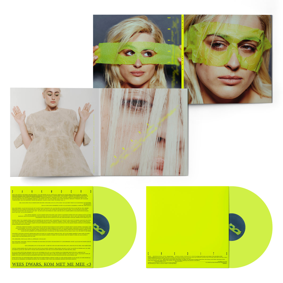 Bente | DWARS (limited edition - signed - neon vinyl)